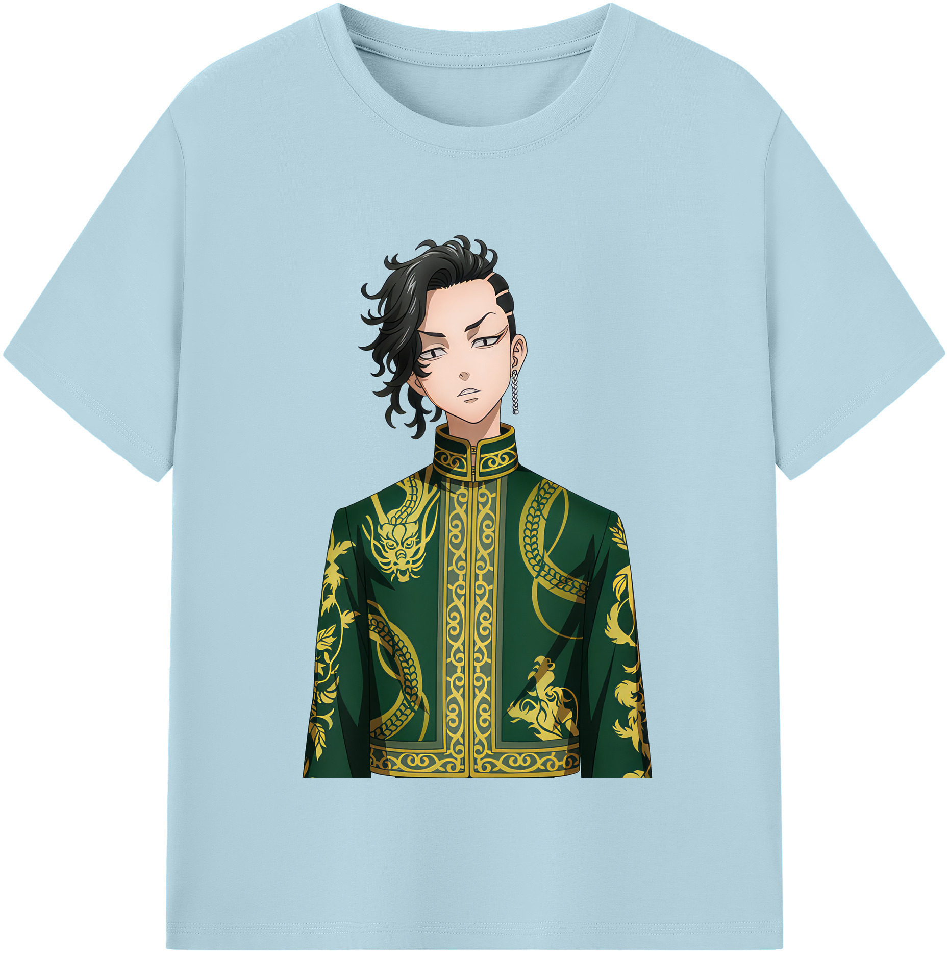 （画像用） 東京リベンジャーズ Tokyo Revengers 綿100％半袖Tシャツ（フロントプリント）